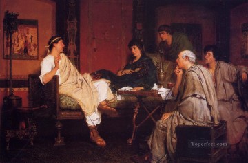 ティブルス・アット・デリアス・ロマンティック サー・ローレンス・アルマ・タデマ Oil Paintings